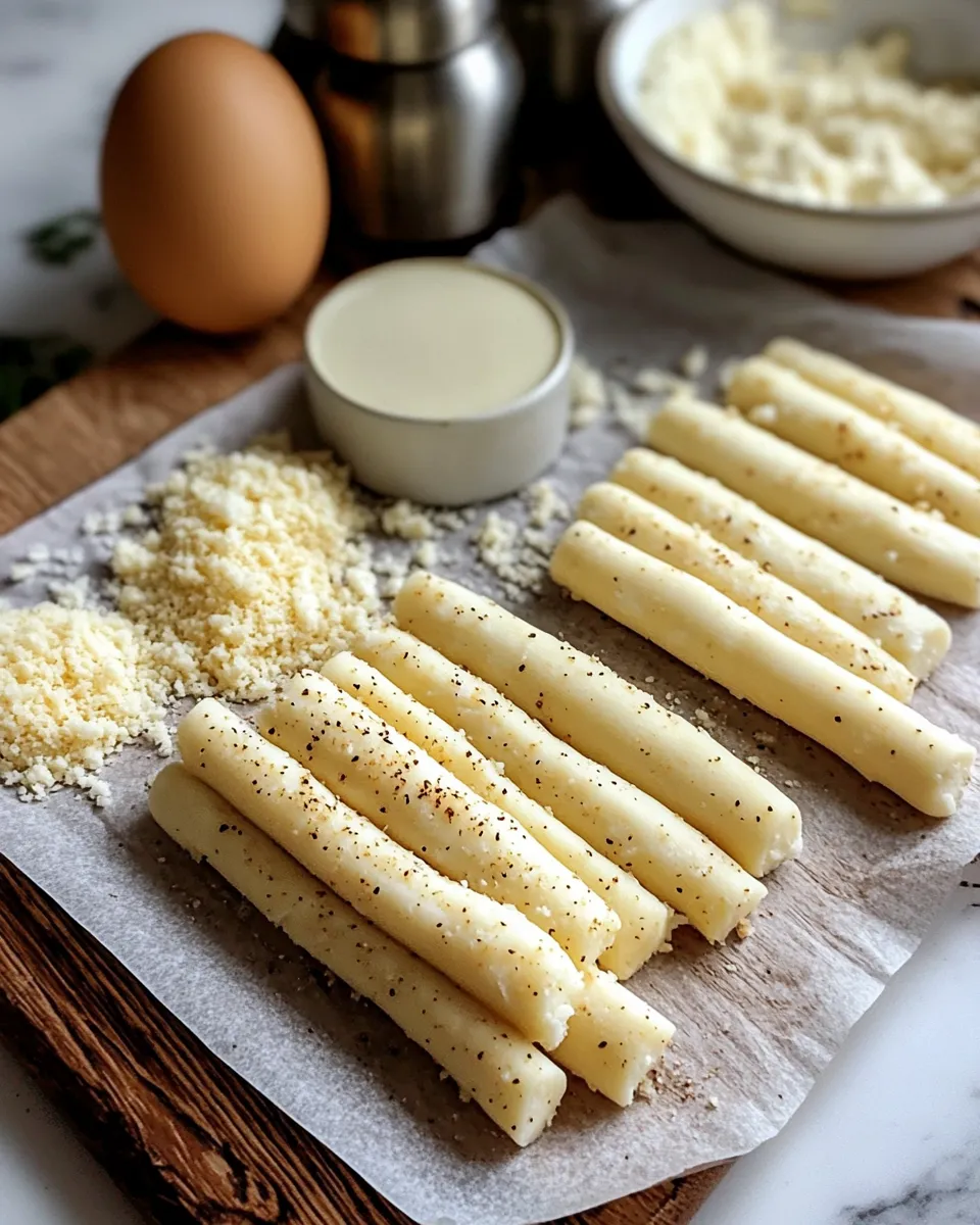 Cottage Cheese Cheese Sticks: Baked Meal Prep Snack