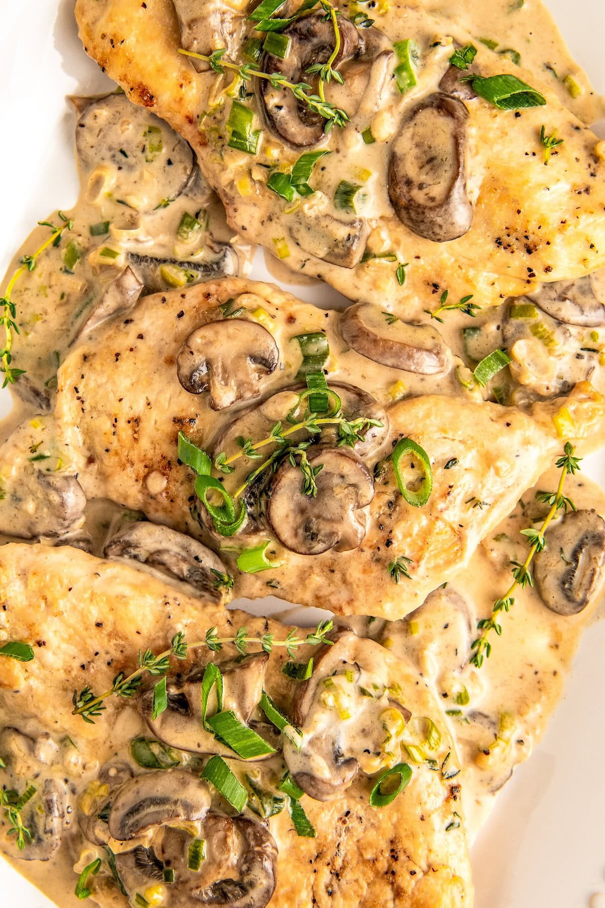 Mushroom Asiago Chicken 30 Minutes Easy Delicious