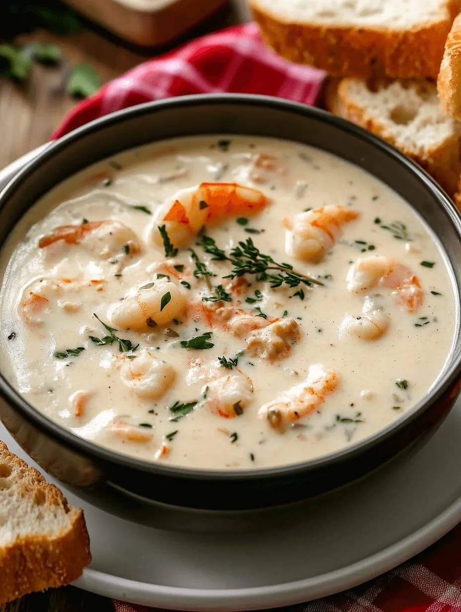 Crab and Shrimp Seafood Bisque 5 Steps Ultimate Delicious