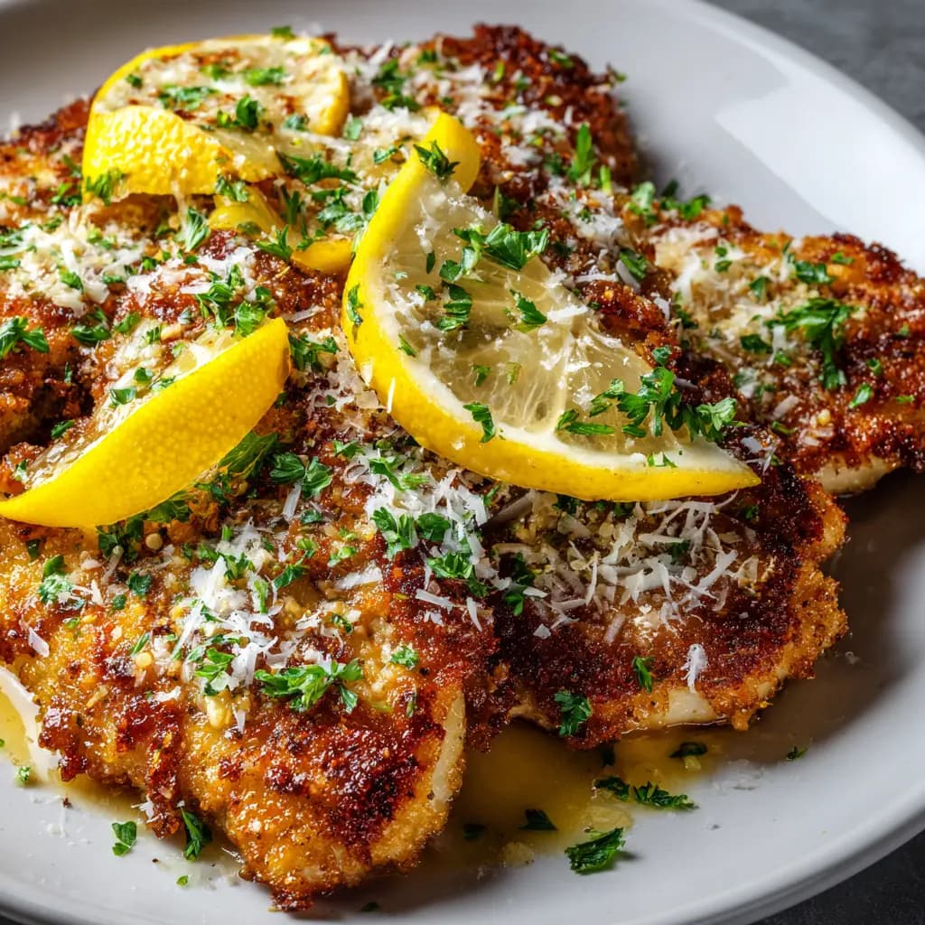 Lemon Chicken Romano with Lemon Butter Sauce