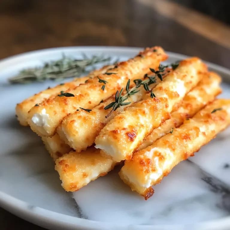 Cottage Cheese Cheese Sticks: Baked Meal Prep Snack
