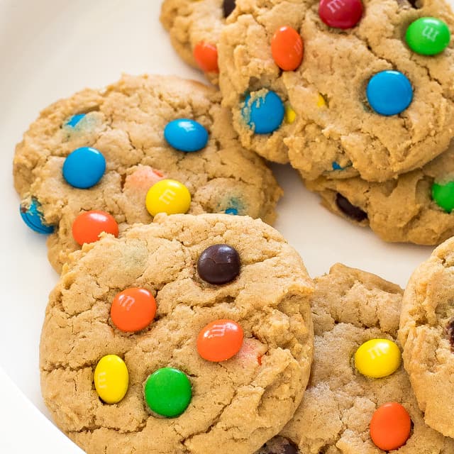 Peanut Butter M&M Cookies
