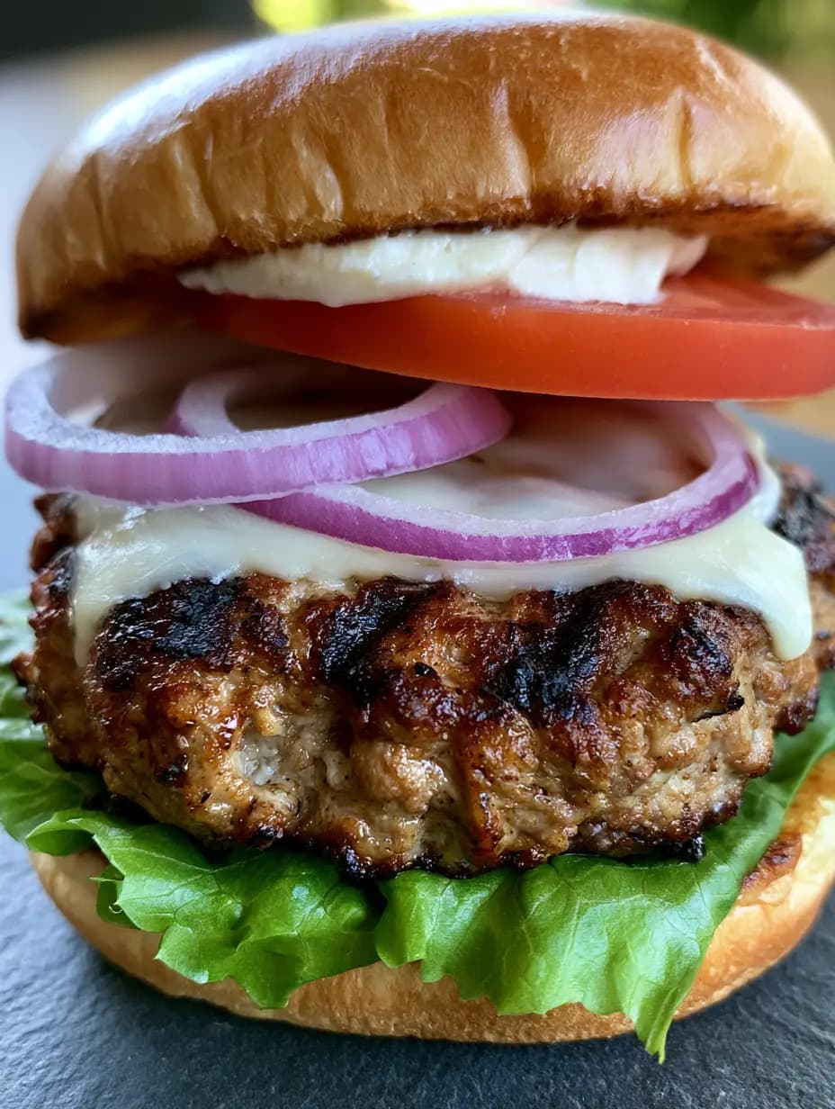 Barefoot Contessa Turkey Burgers with White Cheddar and Brioche
