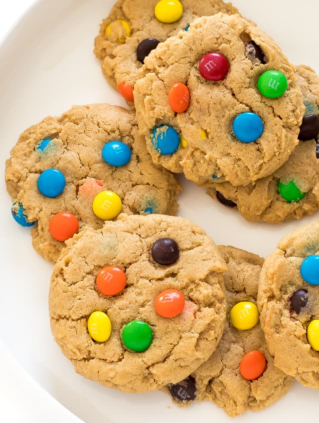 Peanut Butter M&M Cookies