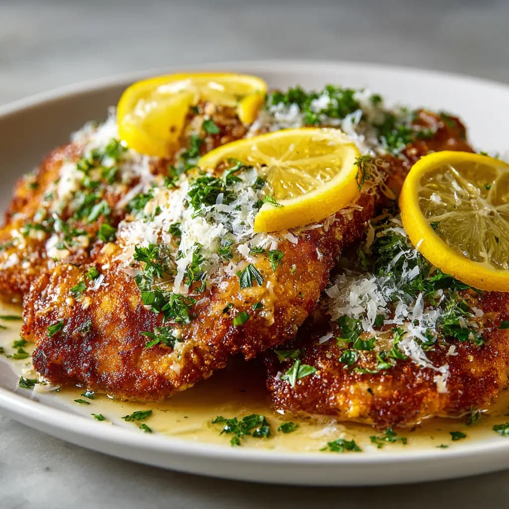Lemon Chicken Romano with Lemon Butter Sauce