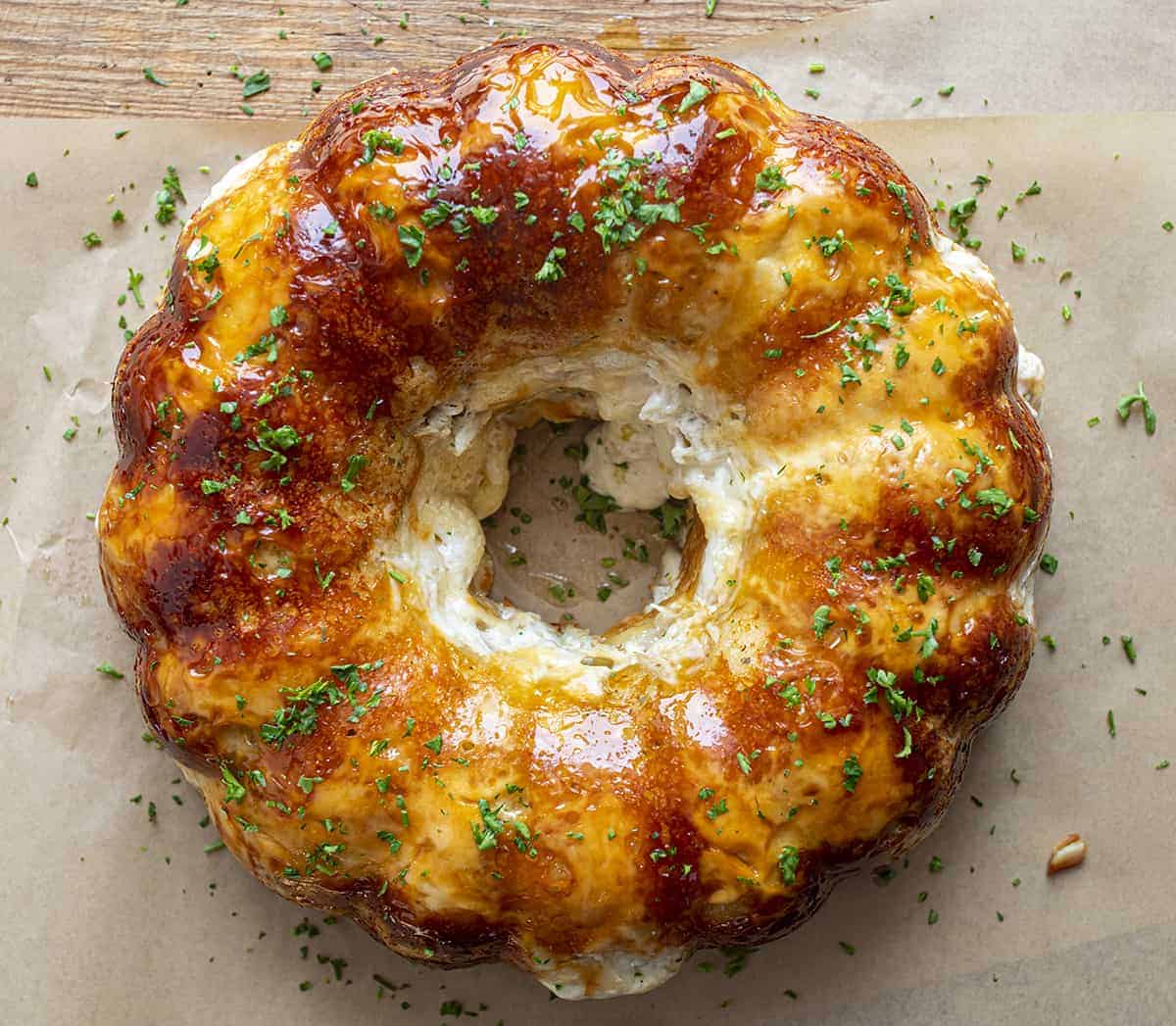 Chicken Alfredo Monkey Bread 30 Minutes Easy Delicious